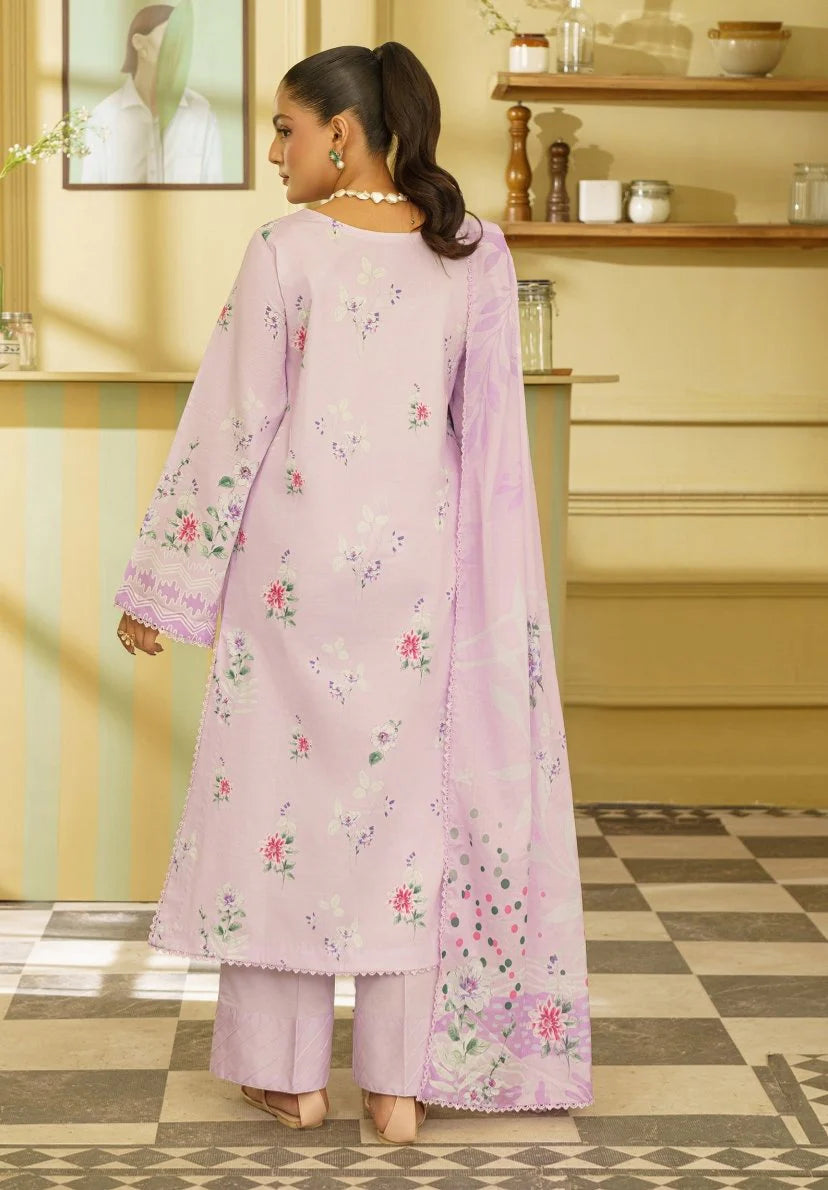 CORAL Gardenia Printed Unstitched Lawn 05 | Fashion Fusion