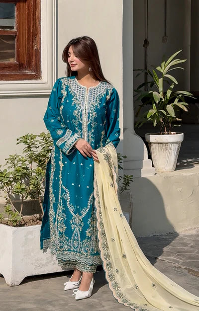 HUSSAIN REHAR EUPIC RTW 3PC | Fashion Fusion