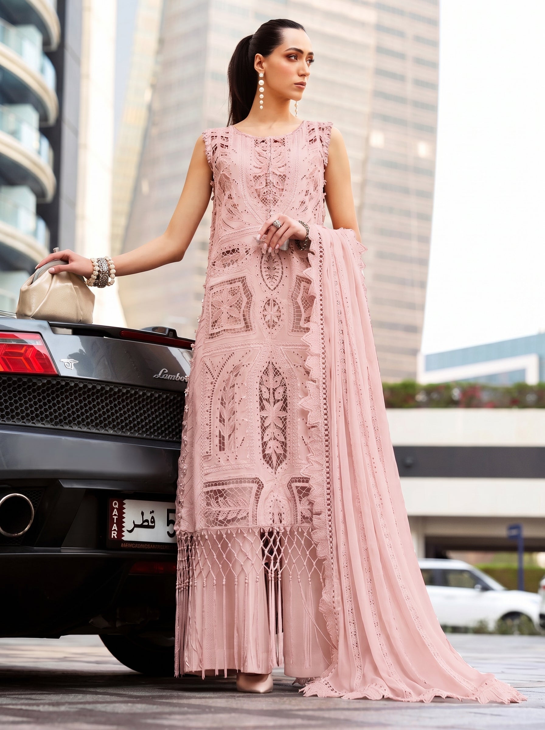 3 Piece Unstitched | Maria B. | Fashion Fusion